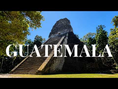 GUATEMALA  EP5  TIKAL  Visitamos los Principales Templos Mayas de Guatemala, en Flores, Petén