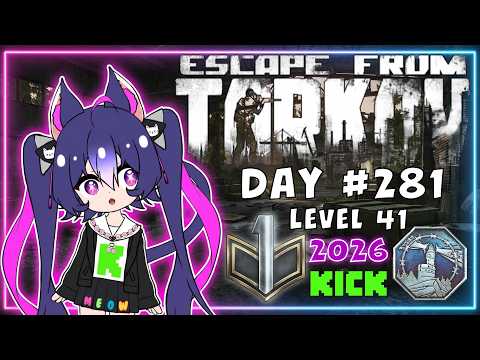Escape from Tarkov | Prestige 1 | Level 41 PvP Solo | M32A1 VTuber | Day 281 thumbnail
