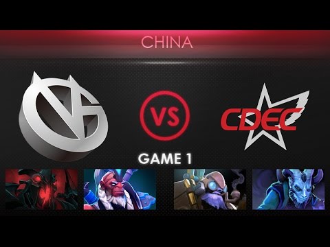 Vici Gaming vs CDEC Game 1 - Kiev Major CN Qualifier: Playoffs - @LuminousInverse @EosinDota