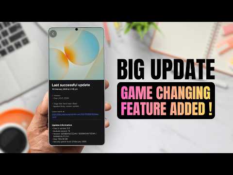 Big NEW Interesting UPDATE - AWESOME NEW FEATURE for Galaxy Phones !