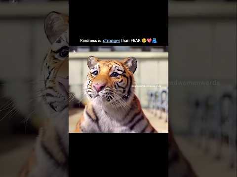 Be Kind 🙏🏻 #animals #loyalty #tigerrobbers #emotional #lifequotes #kindness #beingkind #beinggood
