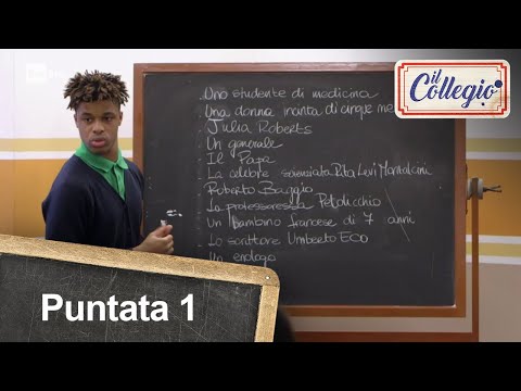 “Roberto Baggio il famosissimo poeta” - Prima puntata - Il Collegio 5