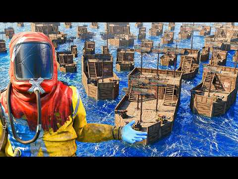 I Griefed Fishing Village with 100 Boats