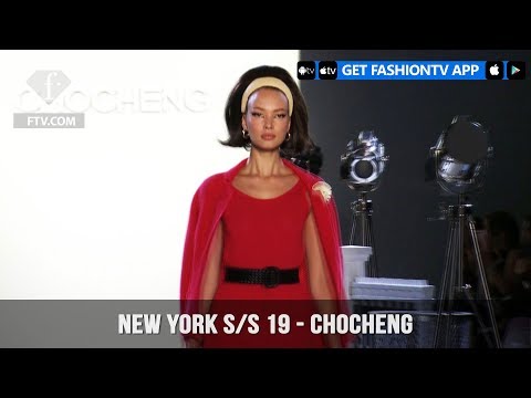 New York Fashion Week Spring/Summer 2019 - Chocheng | FashionTV | FTV