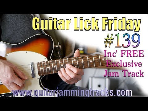 Lick Friday Week 139 - Funky Blues Lick inc Exclusive Jam Track Pt2