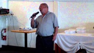 Uncle Bert singing his heart out!