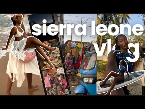 sierra leone vlog | first time back home in 20 years! enjoyment, cooking, charity + more!
