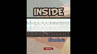 Best part of Inside by Avantasia Easy Acoustic Guitar Tutorial Tabs