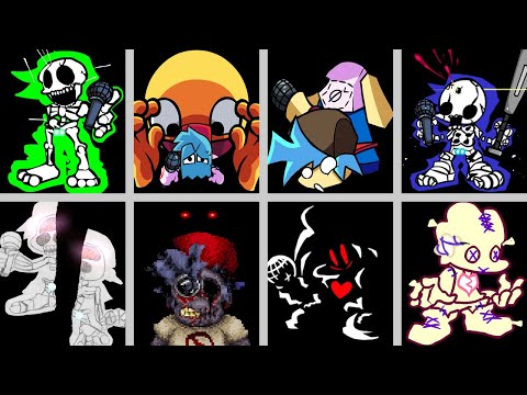FNF - Game Over Screen/Deaths Compilation #8