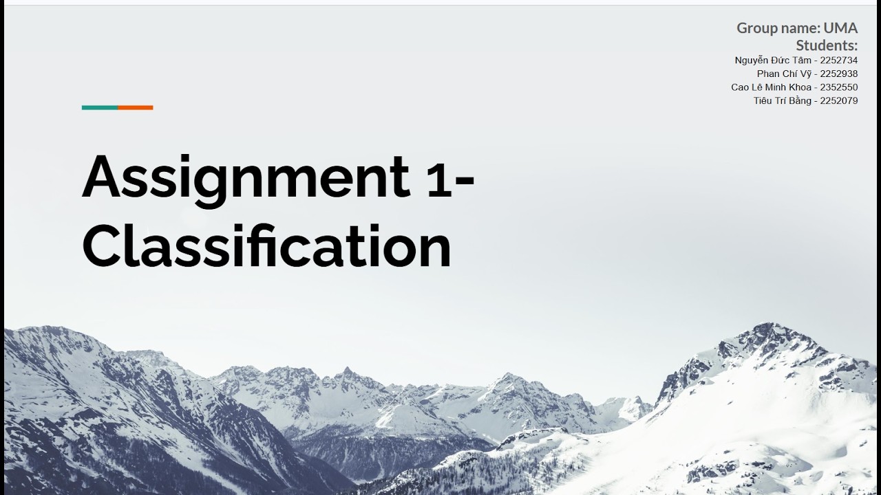 Deep Learning UMA - Assignment 1