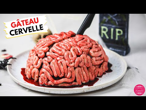 Gâteau Cervelle Halloween (Red Velvet)