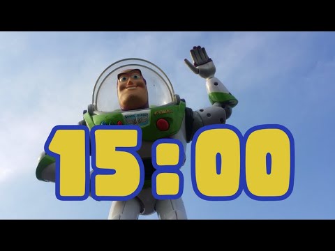 Magic with Toy Story Themed 15 Minute Timer Featuring Buzz Lightyear