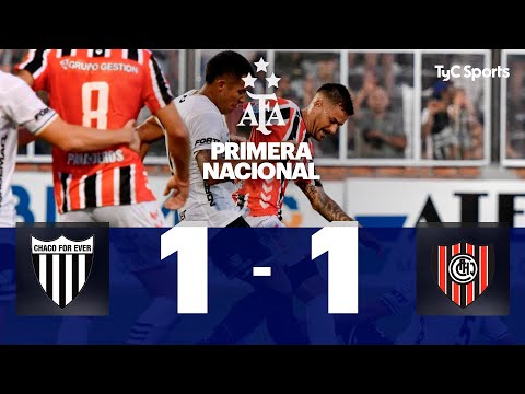 Chaco For Ever 1-1 Chacarita | Primera Nacional | Fecha 5 (Zona B)