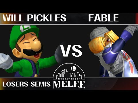 MNM 373 - Losers Semis - Will Pickles (Luigi) VS Fable (Sheik) - SSBM Melee