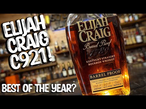 Elijah Craig Barrel Proof C921 Whiskey Review. Breaking the Seal EP# 173
