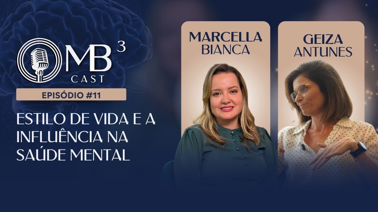 🎙️ Ep.11 MB³Cast - A influência do estilo de vida na saúde mental - Part. Geiza Antunes