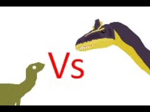 Dryosaurus Vs Cryolophosaurus