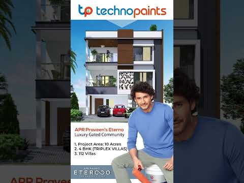 Proud Paints Partner for the APR Group’s new APR Praveen's Eterno Project! #technopaints #ssmb