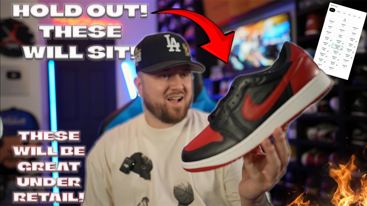 HOW LIMITED ARE THE JORDAN 1 LOW “BANNED” REALLY? THERE MAY BE LESS OF THESE BUT THEY WILL SIT!