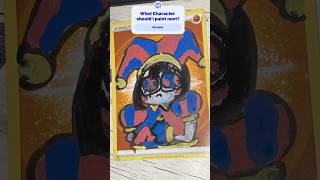 Card Painting - Pomni (TADC) #tadc #pokemoncards