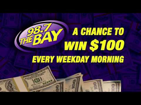 98.7 The Bay $100 a Day