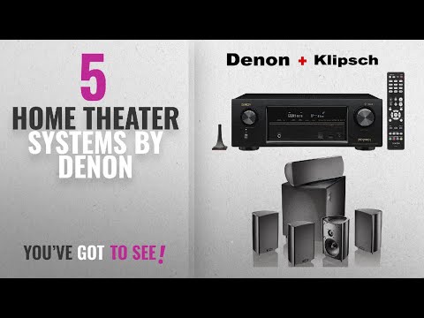 Top 5 Denon Home Theater Systems [2018]: Denon AVR-X1400H 7.2 Channel Full 4K Ultra HD AV Receiver +