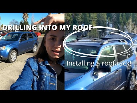 Cheap DIY Roof Rack | Factory Roof Rack Install on a Subaru Forester | How To Install A Roof Rack