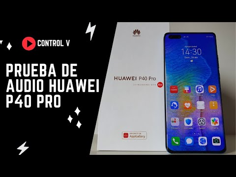 Prueba de audio Huawei P40 Pro