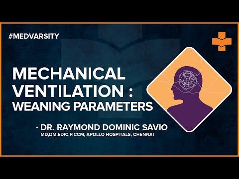 Pre-Requisites and Prediction Parameters for Weaning from Mechanical Ventilation | Medvarsity