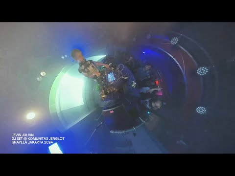 Jevin Julian DJ Set Live at KRAPELA Jakarta w/ Komunitas Jenglot 2024 | House to Techno