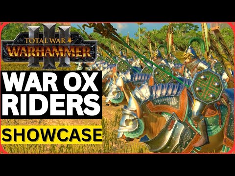 NEW CATHAY OXEN CALVARY:TOTAL WAR WARHAMMER 3 MOD