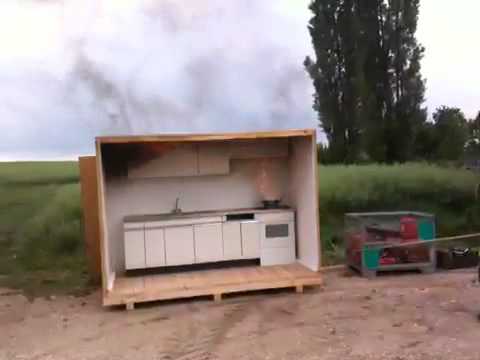 Fettexplosion in der Küche