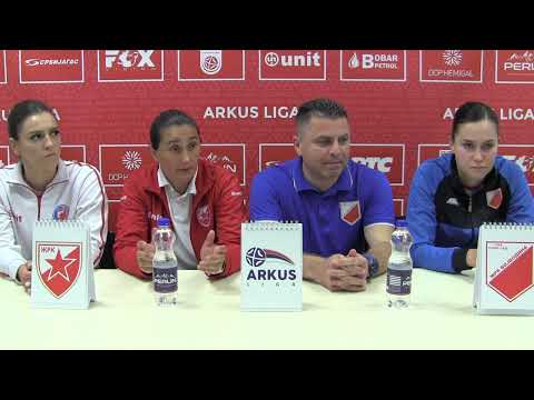 ARKUS liga 22. kolo (Ž) / Crvena Zvezda - Vojvodina / Izjave aktera meča nakon utakmice