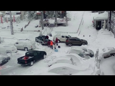 Havazás: 230 ember rekedt a Galyatetői Nagyszállóban