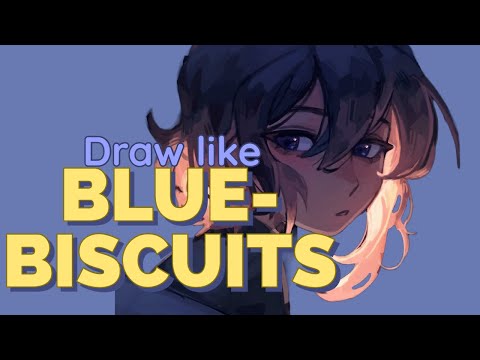 How to DRAW Like BLUEBISCUITS? | Style study✨