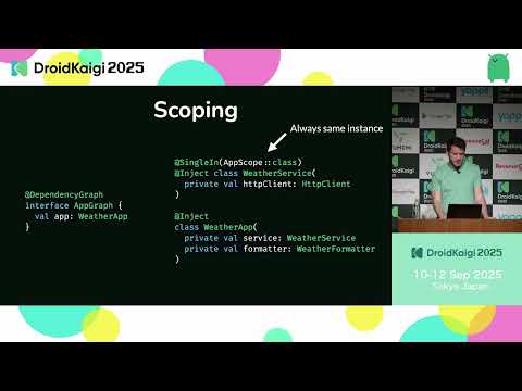 DroidKaigi 2025 - [EN] Navigating Dependency Injection with Metro | Zac Sweers