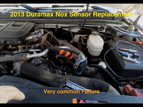 2013 Chevy Silverado 3500 HD 6.6 Nox Sensor Replacement