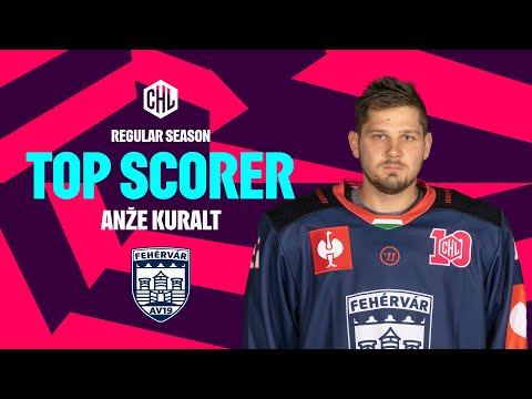Anže Kuralt | Fehérvár AV19 | Regular Season Top Scorer 2024/25