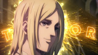 Download lagu Annie Leonhart Twixtor Clips Twixtor [4K] (attack on titan season 4 part 4) mp3