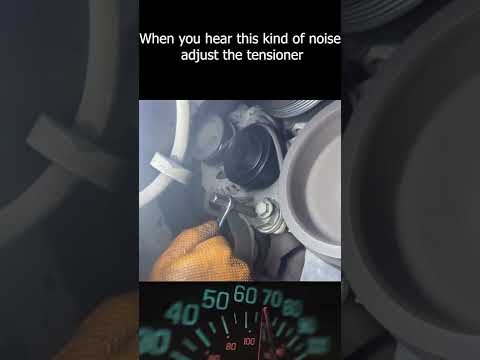 Loose tensioner noise
