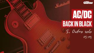 Guitar Lesson: AC/DC 'Back In Black' -- Part Five -- Outro Solo (TG214)