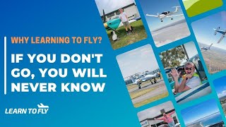 【 Why Learn To Fly? 】If you don't go, you'll never know! #LearnToFly #FlightTraining