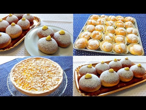 3 DOLCI ALLA CREMA A CUI NON POTRAI RESISTERE! BOMBOLONI AL FORNO, BIGNÈ E CROSTATA CON CREMA