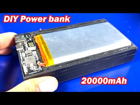 How to make super fast charge Power bank 20000mAh