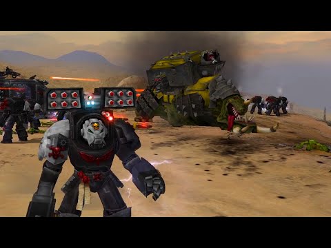 Galaxy In Fire 2020: Black Templars vs Orks vs Necrons vs Dark Eldar! WH 40K: Dawn Of War: Soulstorm