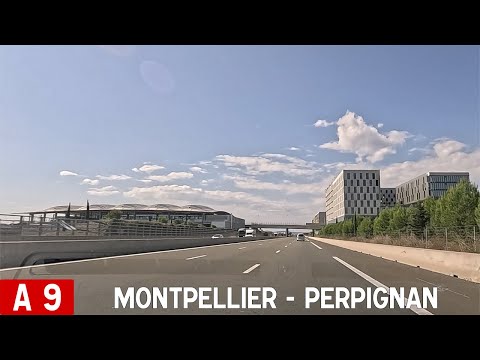 A9 | Montpellier - Perpignan [France Timelaps]