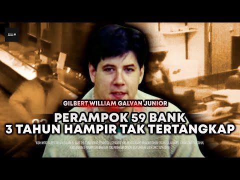 GILBERT WILLIAM GALVAN JUNIOR, CANADA'S MOST SUCCESSFUL ROBBER | THE FLYING BANDIT