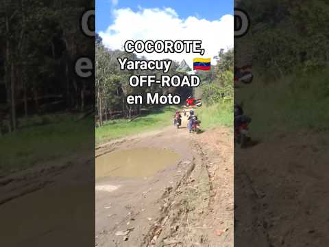 Visitamos COCOROTE, estado Yaracuy ⛰️🇻🇪🏍️ Nuestra primera aventura OFF-Road... con caída incluida