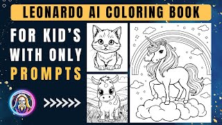 Download lagu Create Kids Coloring Books & Covers with Leonardo Ai Using Only Prompts mp3