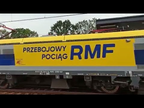 Przebojowym pociąg RMF w Krzeszowiach
